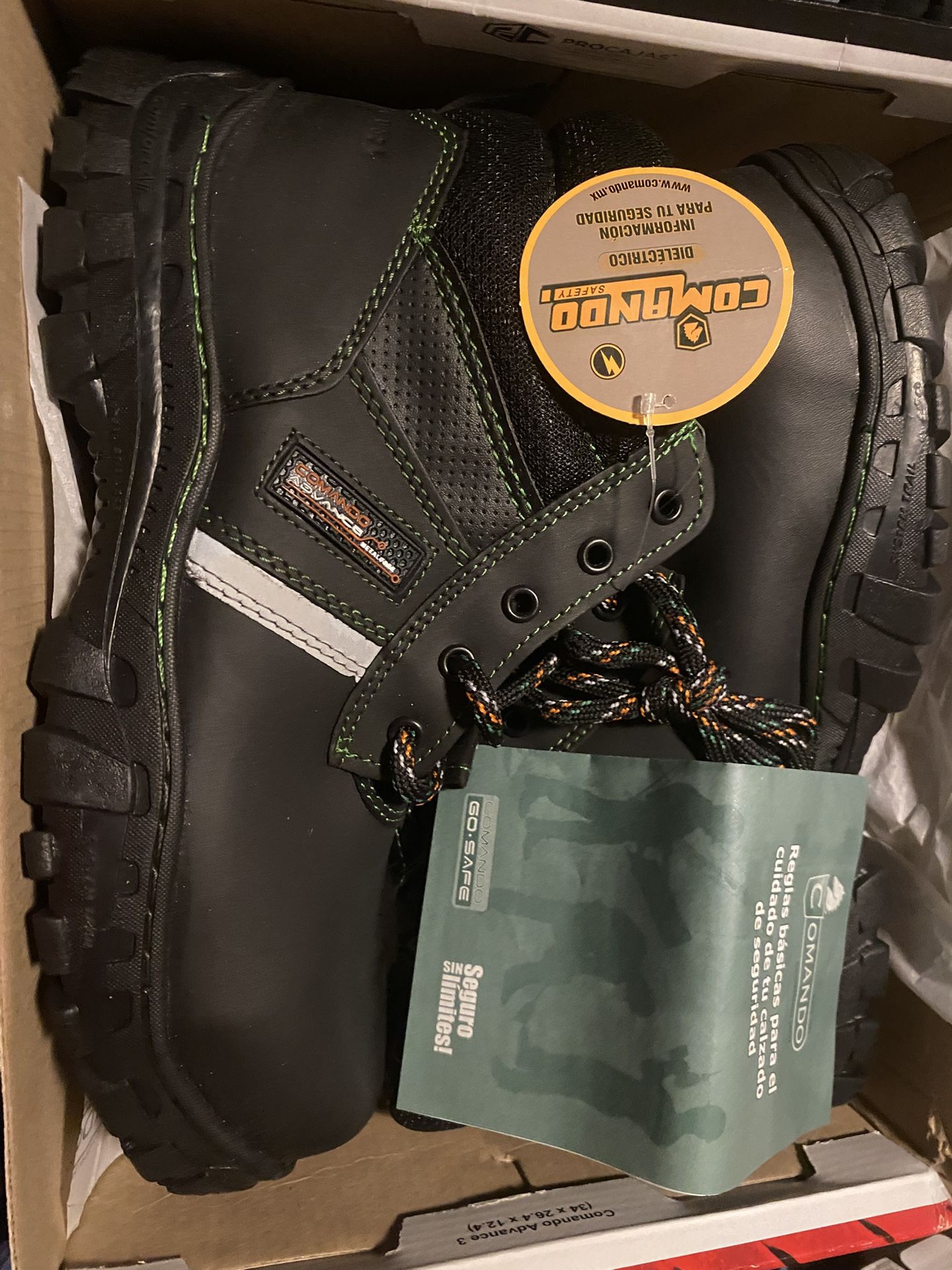 Comp Toe Work Boots 10.5