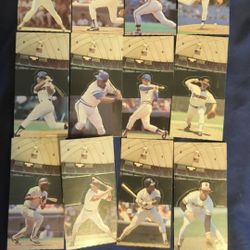 1985 rare leaf Donruss player pop out cards