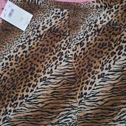 Liz Claiborne Animal Print Skirt