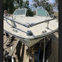 Boat And trailer 1972 Sea Ray Boat For Parts Trailer Good