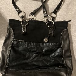 The Sak Black leather Shoulder bag 