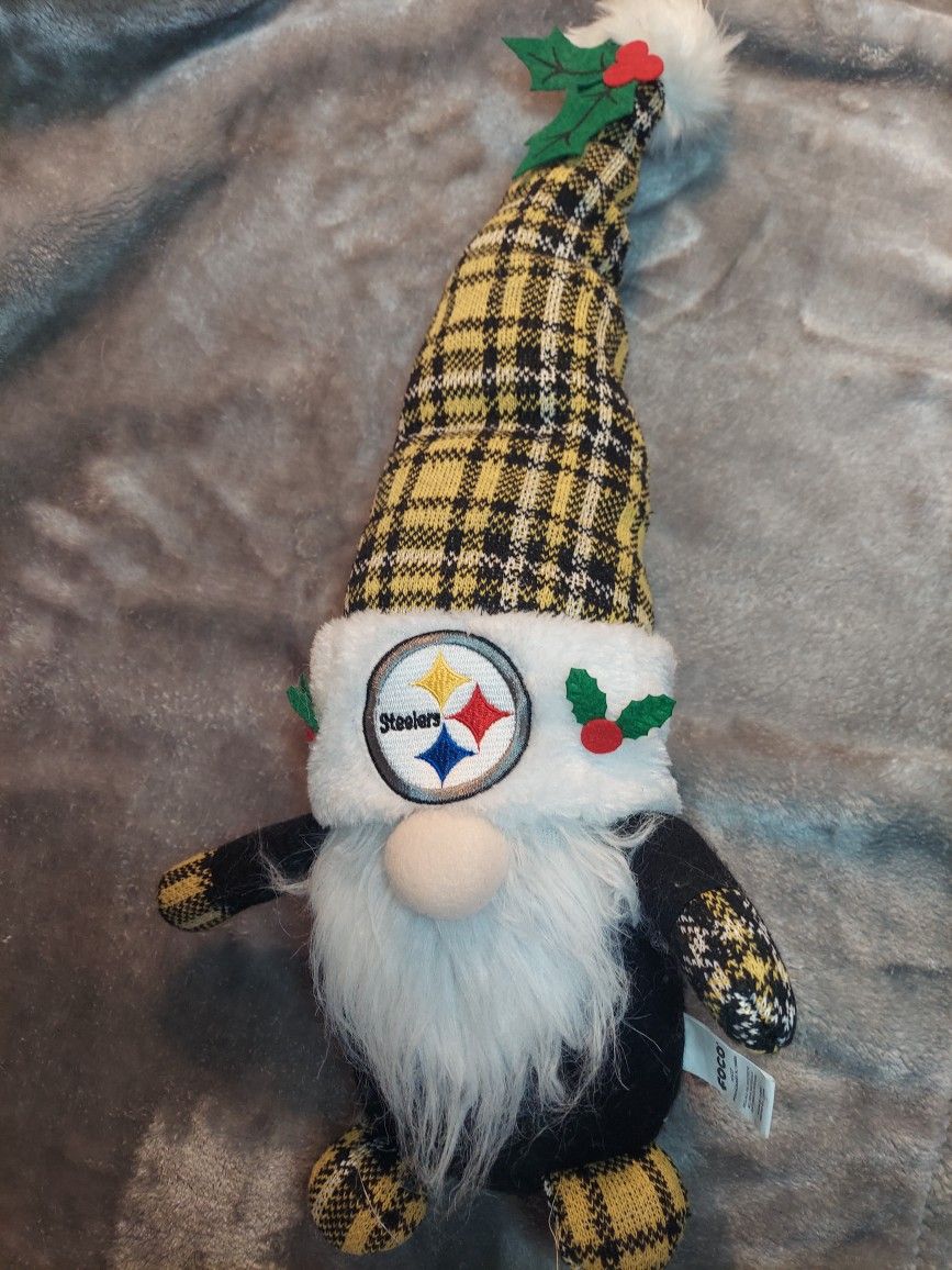 Pittsburg Steelers Holiday Gnome Must Pick Up