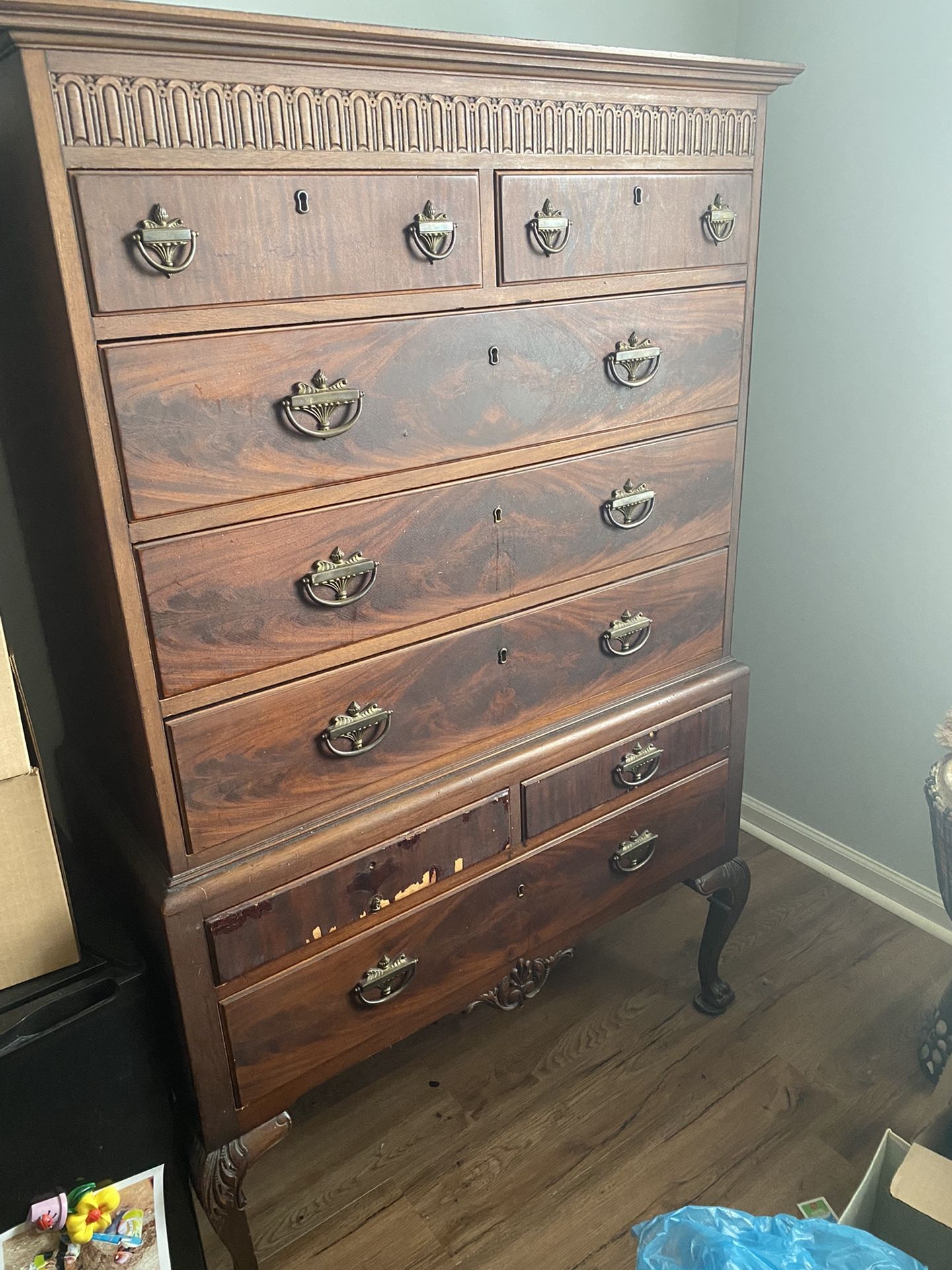 Rustic Wooden Dresser