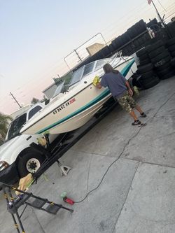 1992 mercruser 4.3 v6 In board engine.