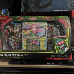 Mega Venusaur Ex Premium Collection Box