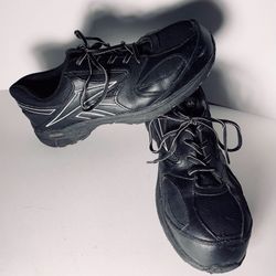 Reebok Ateron Men’s Black/white Steel Toe Work Athletic Shoes  Size 9.5