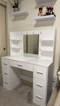 White Vanity