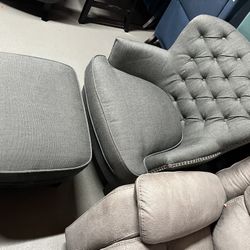 Chair And Ottoman 