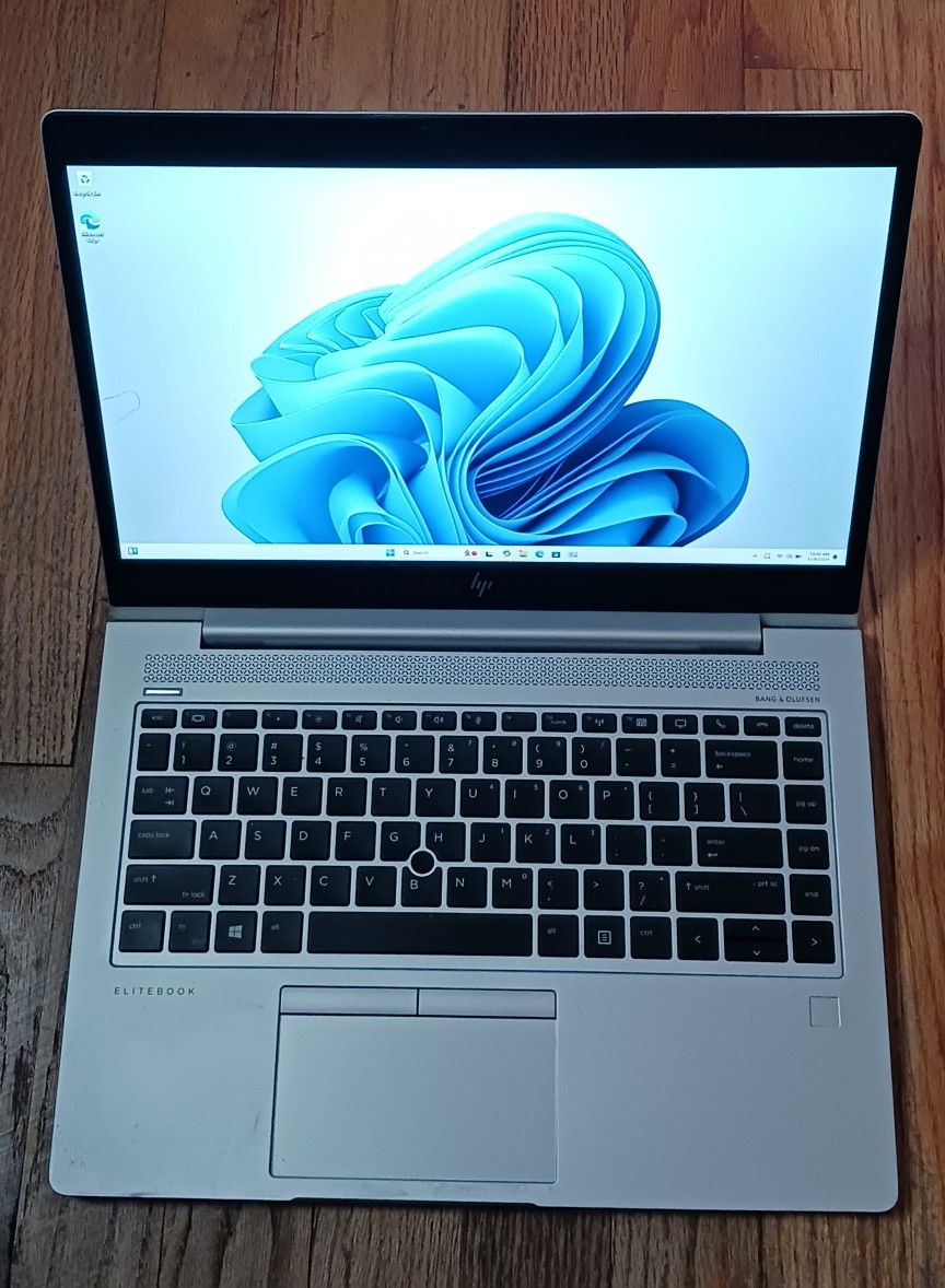 HP EliteBook 14" Laptop Intel Core i7-8550U 4.0 GHz Turbo 16 GB RAM 256 GB SSD Webcam 1080P FHD LCD Wi-Fi & BT Wireless Windows 11 Professional 