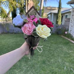 Handmade Crochet roses