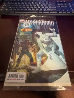 Moon knight beware werewolf by night comic