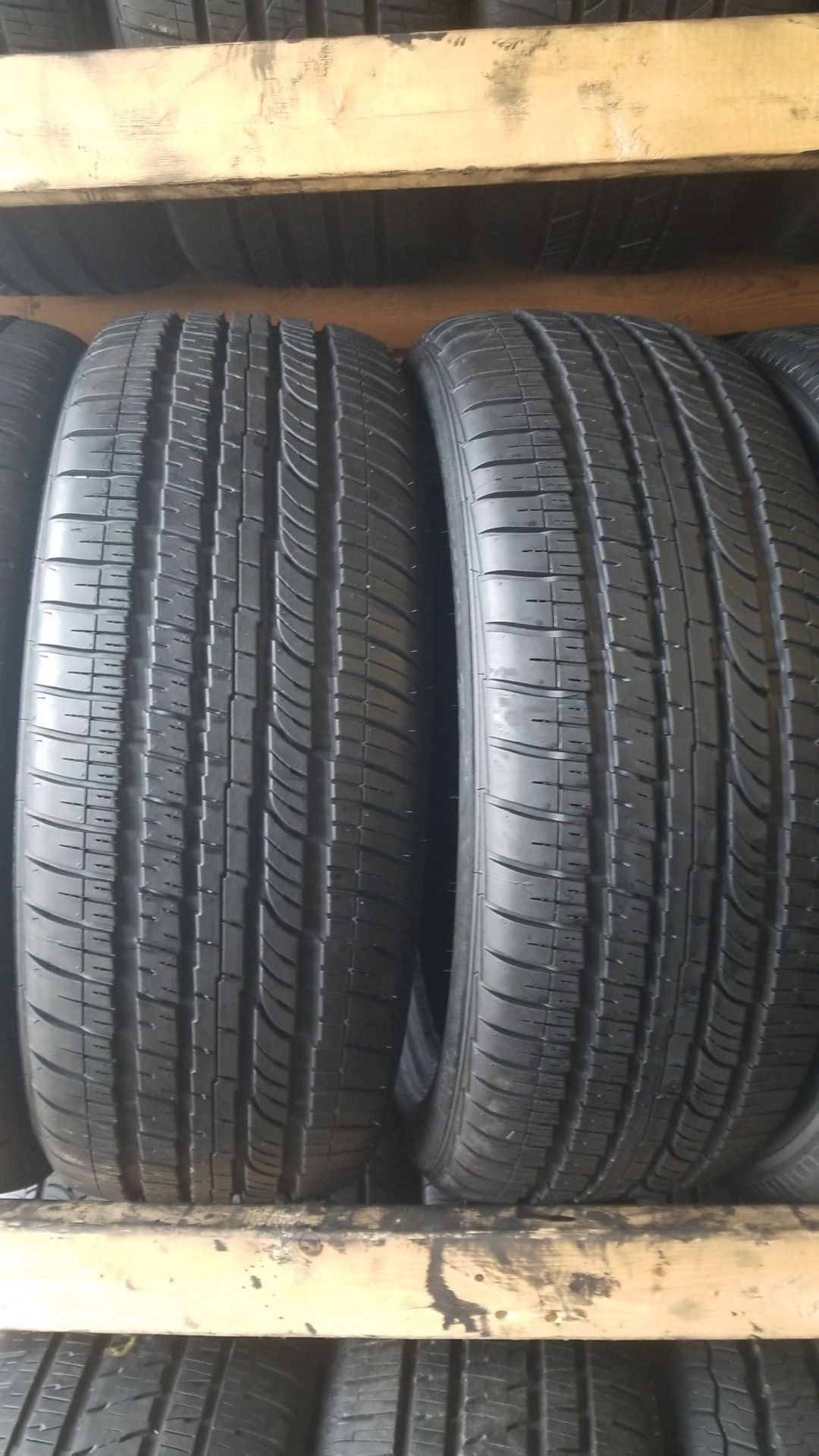 Two bright new set of Bridgestone tires for sale 245/45/20