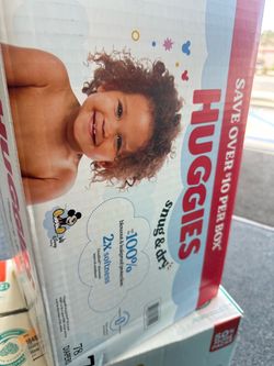 Huggies size 7,6,5