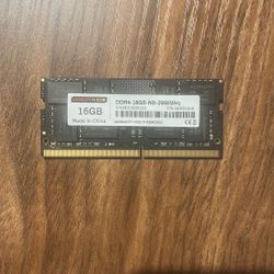 16GB DDR4 Laptop RAM (SODIMM)
