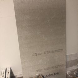 One Concrete Baked Board For Bathroom Shower