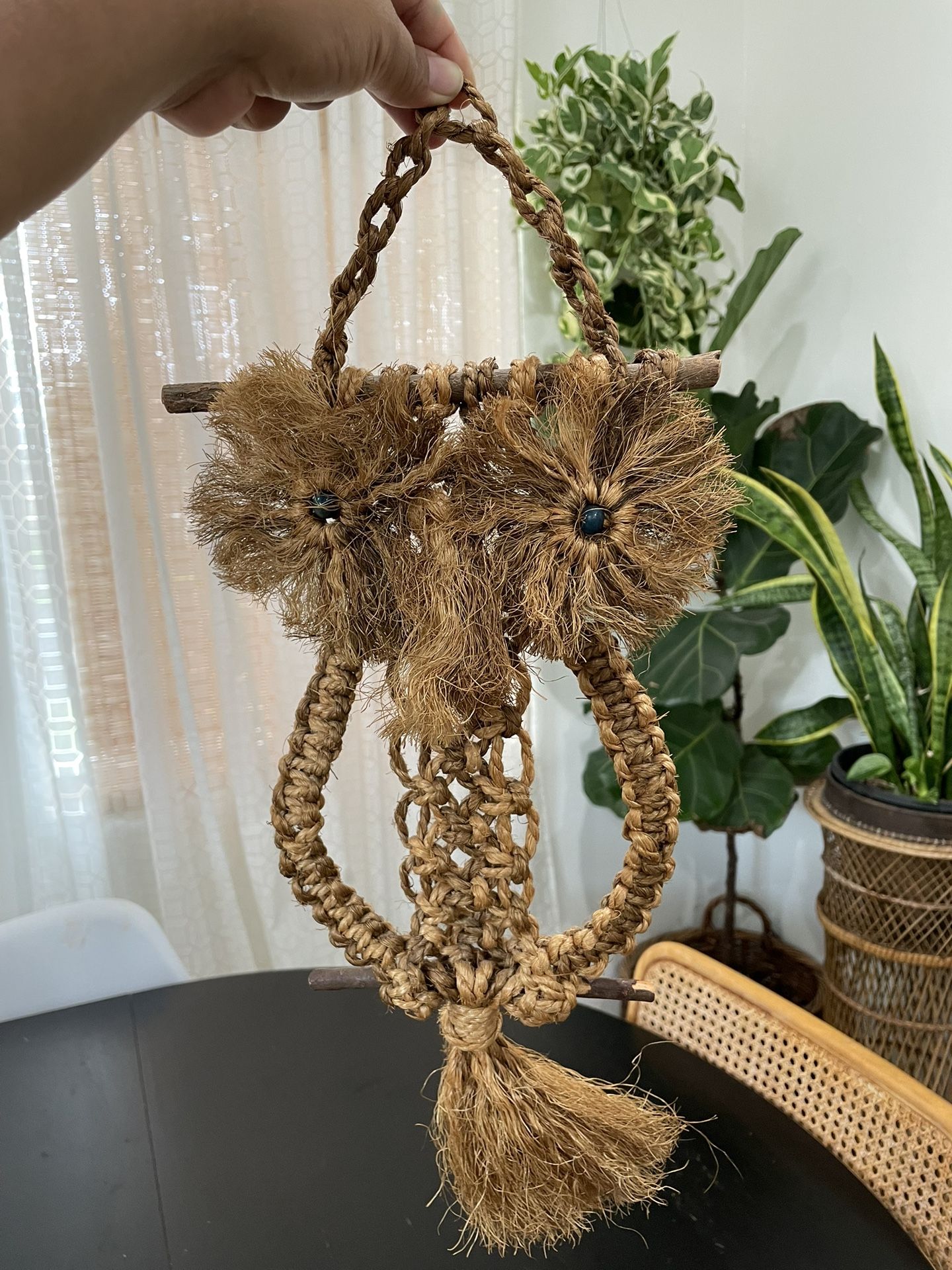 Vintage Owl Macrame