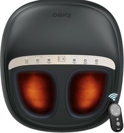 4-in-1 Shiatsu Foot Massager with Heat