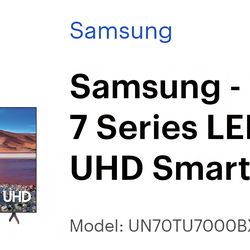 Samsung UHD 4K Smart TV 70"
