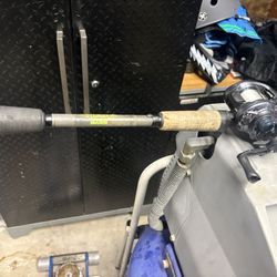 St Croix BASS X rod paired w/ Daiwa Tatula 6.3
