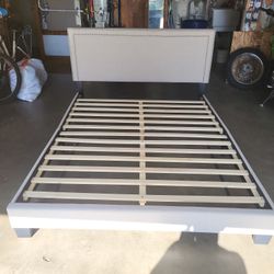 Queen Size Bed Like New - No Mattress 