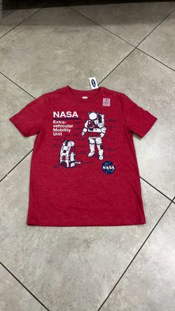 Boy’s / Girl’s NASA Astronaut Diagram T-Shirt, Size M (8)