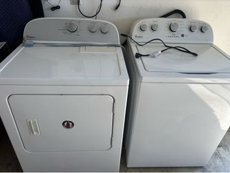 Whirlpool washer and dryer