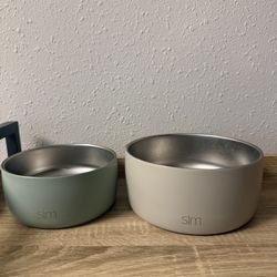 Simple Modern Dog Bowls