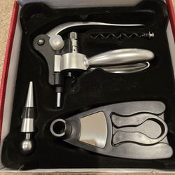5 Piece Easy Lift Corkscrew Set