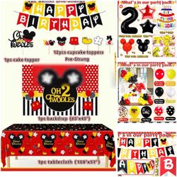 Mickey Mouse Two Birthday Party Pack 
