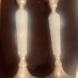 Candle stick Holder, Wine Glasses And Napkins Ring Holders