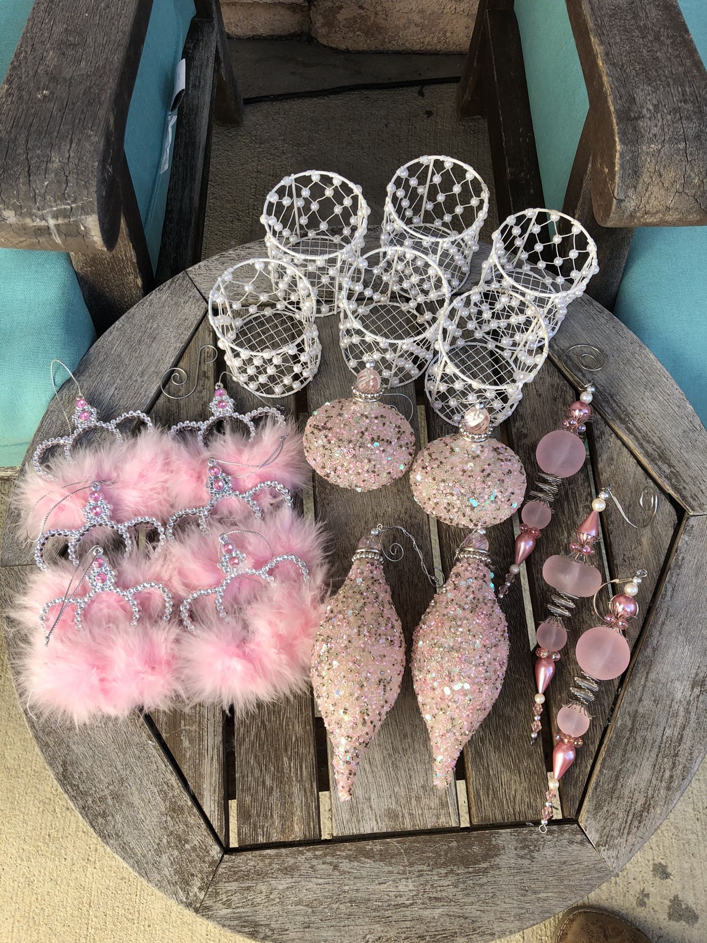 Christmas Ornaments Pink Princess $2 Each Located In Ventura