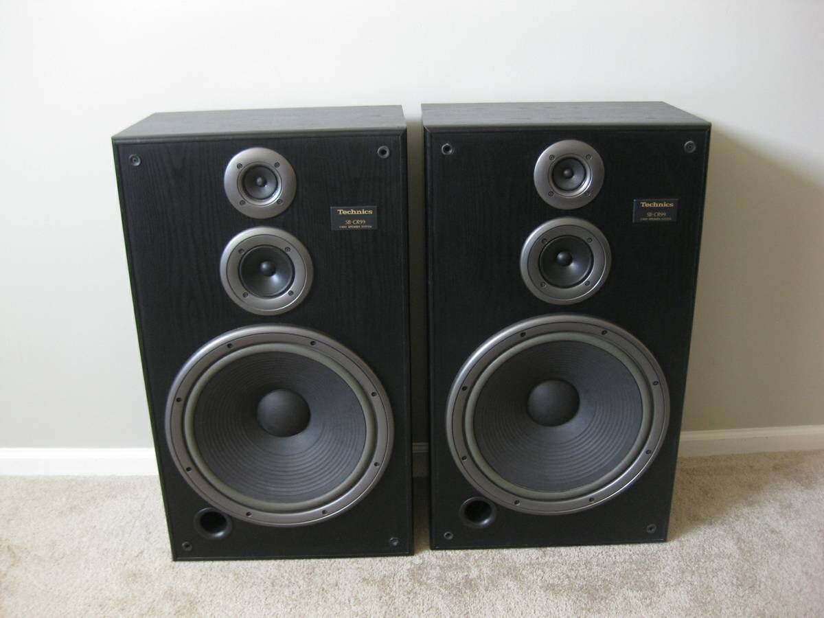 Technics 3 Way Home Speakers, 15Inch Woofers 200W
