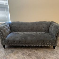 $500 Grey Harmoni 90'' Upholstered Sofa by House of Hampton®