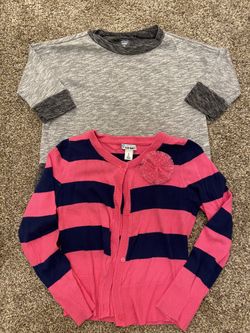 Girls 6/7 sweater lot