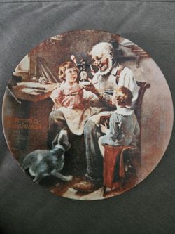 Norman Rockwell Collectible Plate