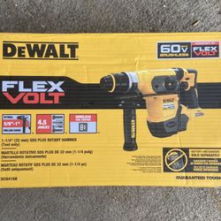 Dewalt 20V MAX/FLEX VOLT  1-1/4" (32 mm) SDS PLUS ROTARY HAMMER / CHIPPING HAMMER (Tool only)