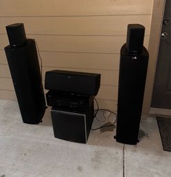 Polk speaker with subwoofer System with 5 speakers $375 OBO