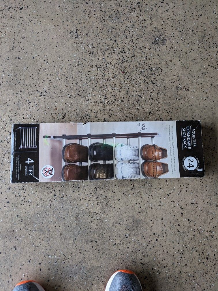 Adjustable Shoe Rack