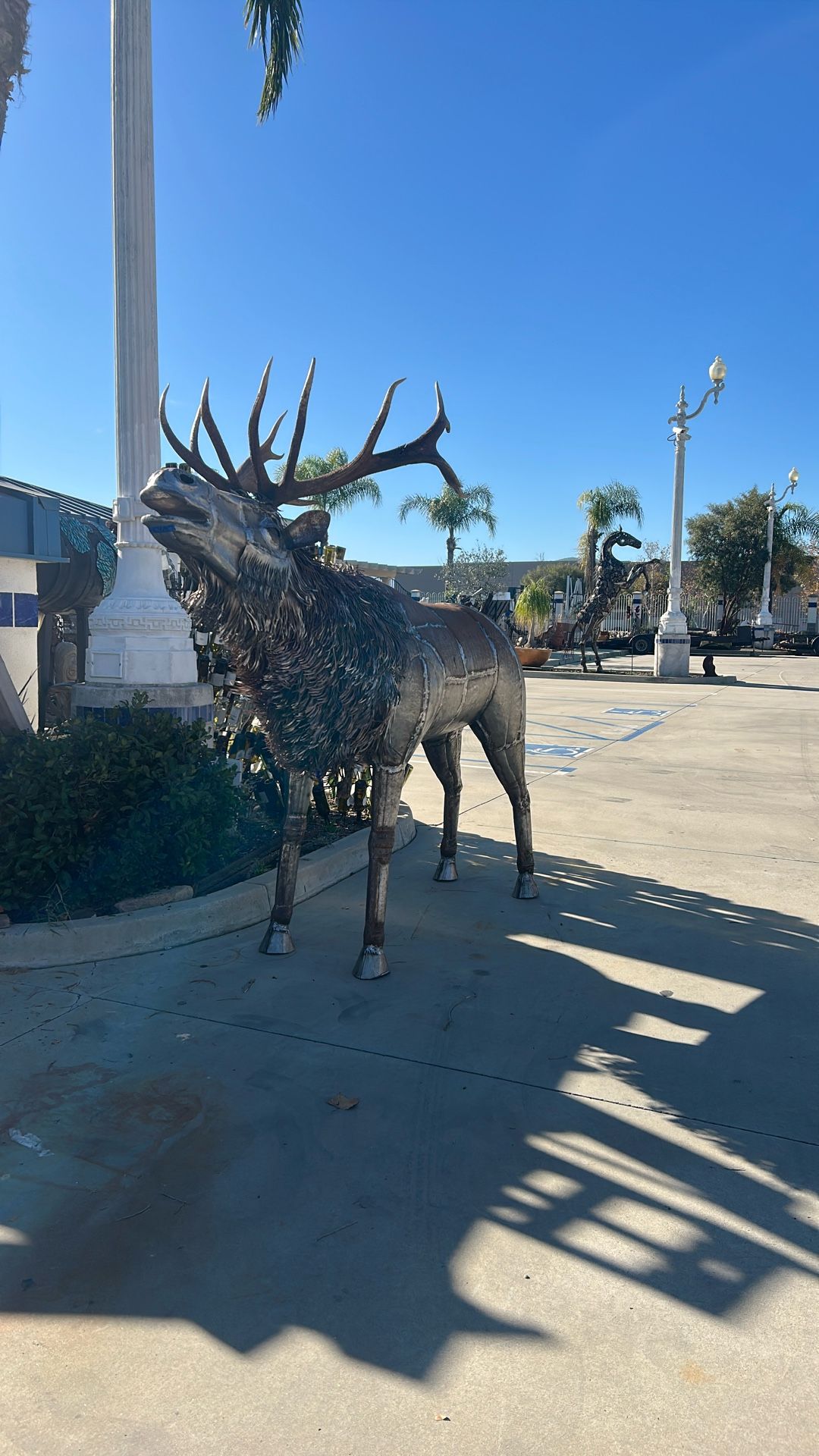 Full Size Metal Moose