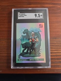 2023 Donruss Bryce Young Downtown RC SGC 9.5