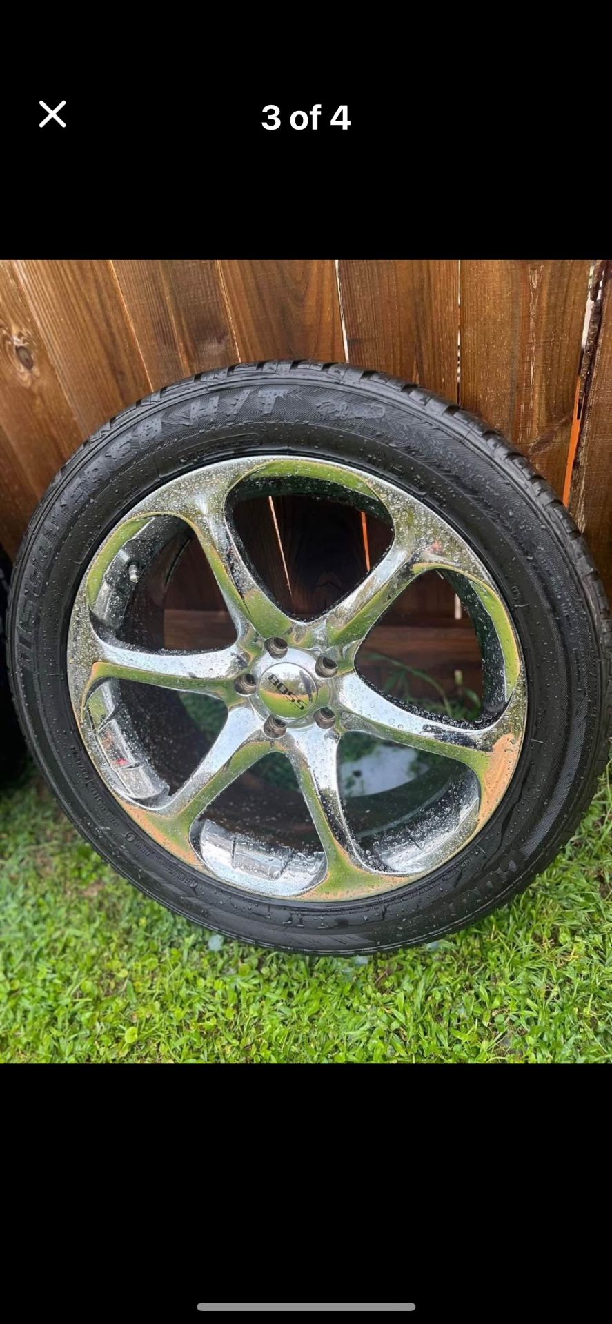 20 Boss Rims & Tires 5 Lug Smallbolt