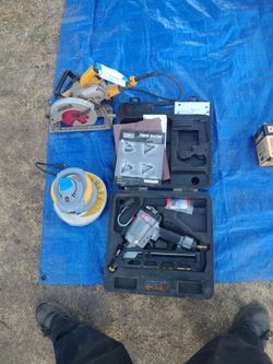 Miscellaneous power tools and household items