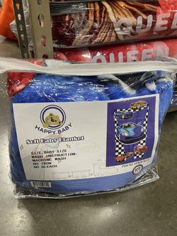 Happy Baby Cars Soft Baby Blanket 