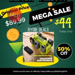 ATTENTION!!!Ryobi 6 Port Fast Battery Charger 