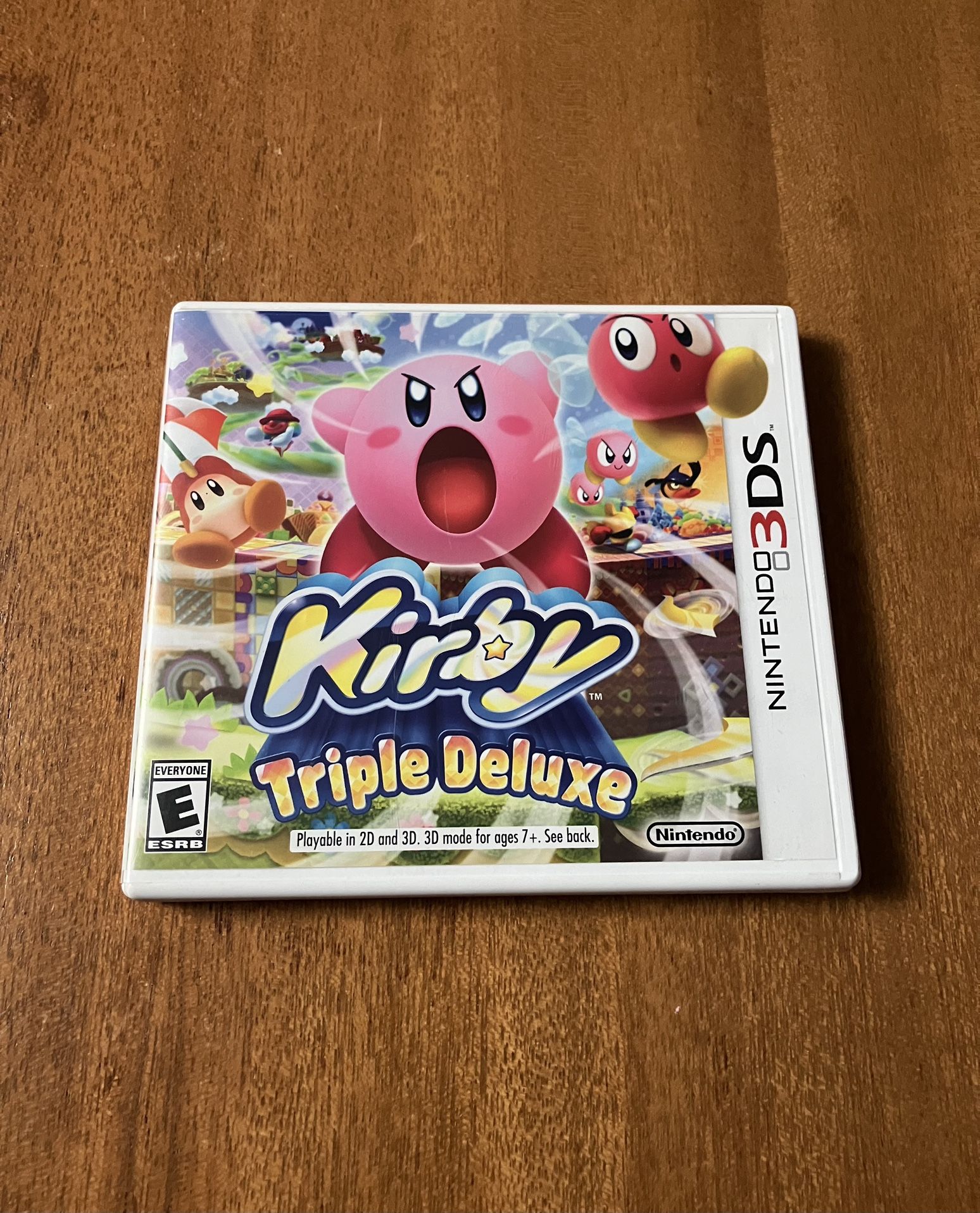 Kirby Triple Deluxe for Nintendo 3DS XL New 2DS game System Console Kirby’s Kirbys