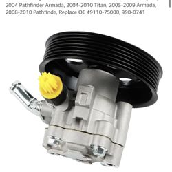 Power Steering Pump 21-5366 for 2004-2011 5.6L Infiniti QX56 Nissan Titan Armada