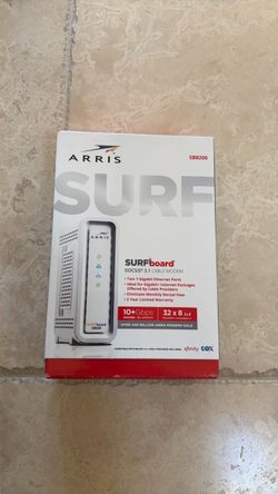 Brand New ARRIS SURFboard SB8200 DOCSIS 3.1 Cable Modem – Sealed