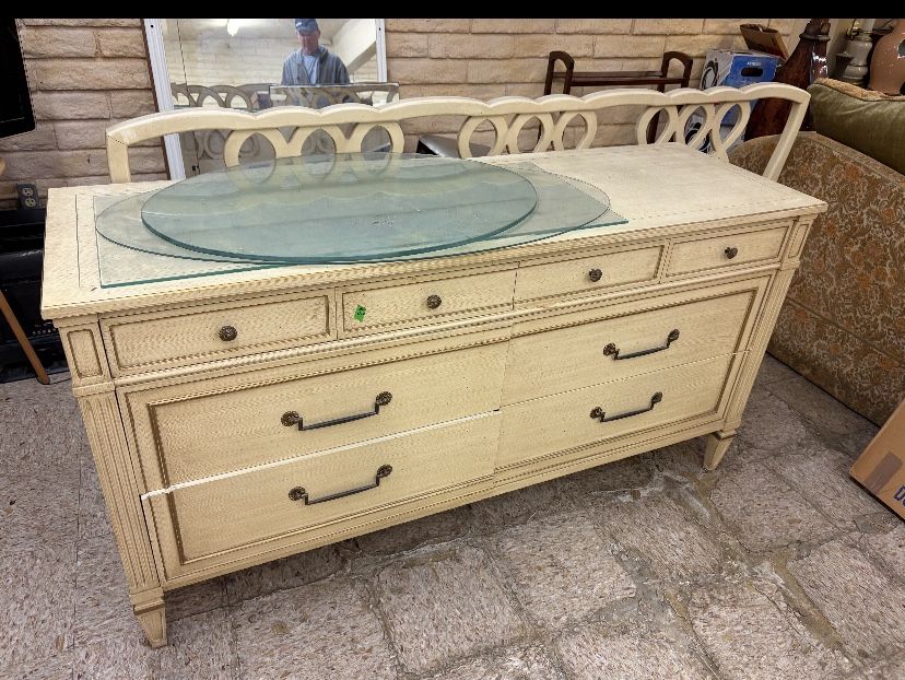 Thomasville Allegro Hibiscus House dresser and mirror