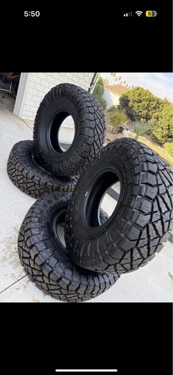 38X12.50R17 Nitto Ridge Grappler NEW