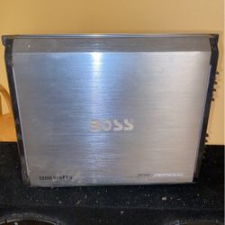 8 Inch Kicker And Amplifier 1,200 Watts 